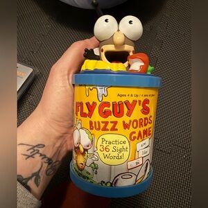 Fly Guy's Buzz Words Game - Blue and Yellow